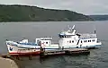 Ferry Valeriya sur le lac Baikal