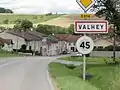 Entrée de Valhey.