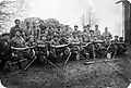 Compagnie de la garde blanche à Leinola le 19 avril 1918 apres la prise de Tampere.