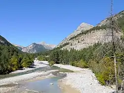 Vue de la vallée de la Clarée.