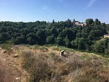 La vallée de la Creuse à Crozant en 2017.