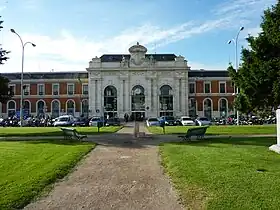 Le bâtiment voyageurs de la gare de Valladolid-Campo Grande.