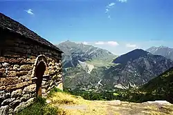 La Vall de Boí vue depuis l'ermitage Sant Quircde Taüll.