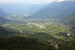 Panorama de la vallée.