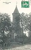 L'église vers 1913