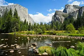 Vallée de Yosemite, dans la Sierra Nevada.