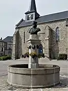 La fontaine de Pierre d'Aubusson.