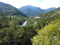 Vallon du Laverq dans la vallée de l'Ubaye.