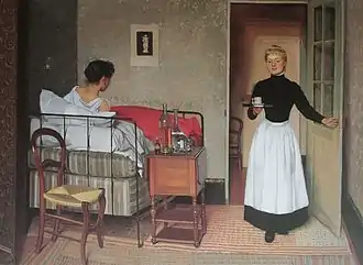 La Malade (1892), collection particulière.