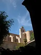 Église vue depuis le cloître