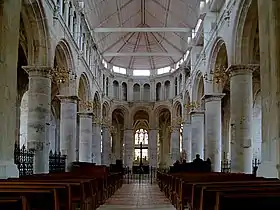 L'église abbatiale  Classée MH.