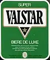 Étiquette de bière Valstar verte (100 cl)