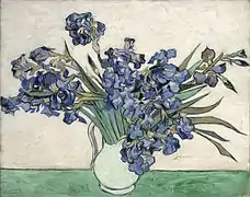 Vase d'Iris (1890).