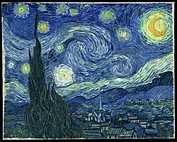 Vincent van Gogh, La Nuit étoilée, 1889.