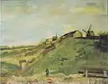 La Colline de Montmartre avec une carrière de pierres1886Musée Van Gogh, Amsterdam (F229)