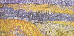 Van Gogh, Paysage d'Auvers sous la pluie