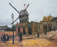 Le Moulin de la Galette1886Kröller-Müller Museum, Otterlo, Pays-Bas (F227)