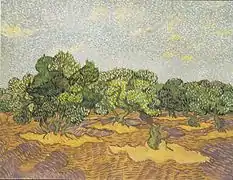 Verger d'olivierVincent van Gogh, novembre 1889.