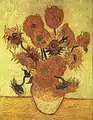 Vase avec quinze tournesols (Van Gogh)