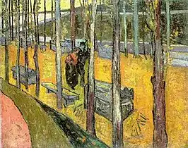 Les Alyscamps de Vincent Van Gogh (octobre 1888)