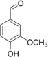 Structure moléculaire de la vanilline