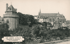 La Tour, les Remparts et la Cathédrale en 1888