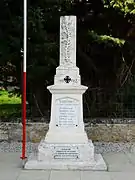 Le monument aux morts.