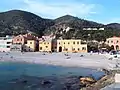 Plage à Varigotti.