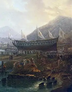 illustration de Vesuvio (navire)