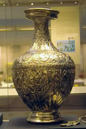 Vase en argent du trésor