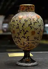 Vase à décor de chardons, 1892.