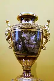 Vase Clodion, antilope Coudous (1817),.Louvre, Paris