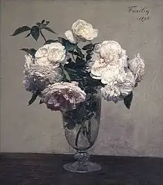 Vase de roses (1875), New York, collection particulière.