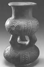 Vase du complexe céramique Capacha