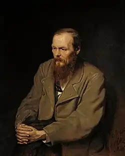 Vassili Perov, Portrait de Fiodor Dostoïevski, 1872