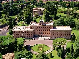 Palais du gouverneur de la Cité du Vatican.