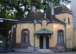 La caserne des pompiers de Senta, 1903-1904.