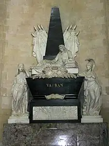 Monument à Vauban (1847), Paris, hôtel des Invalides.