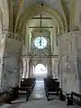 Croisée du transept, vue dans la nef.