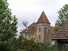 Château de Molleron,vu du côté gauche.