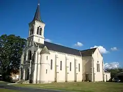 La chapelle Notre-Dame de Vaudouan de Briantes en 2012.