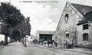 La ferme de l'école Fénelon.