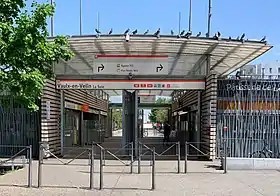 La station en avril 2019.