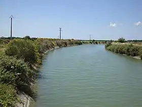 Le canal à Vauvert