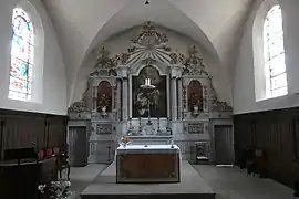 Intérieur de l'église.