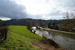 La Vesdre entre Vaux et Hauster.