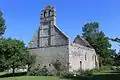 Les vestiges de l'église Saint-Pierre.