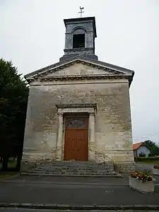 Vue de l'entrée.