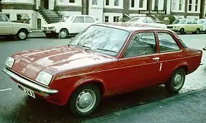 Vauxhall Chevette coupé 2 portes