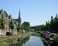 Le vieux canal (Oudegracht).